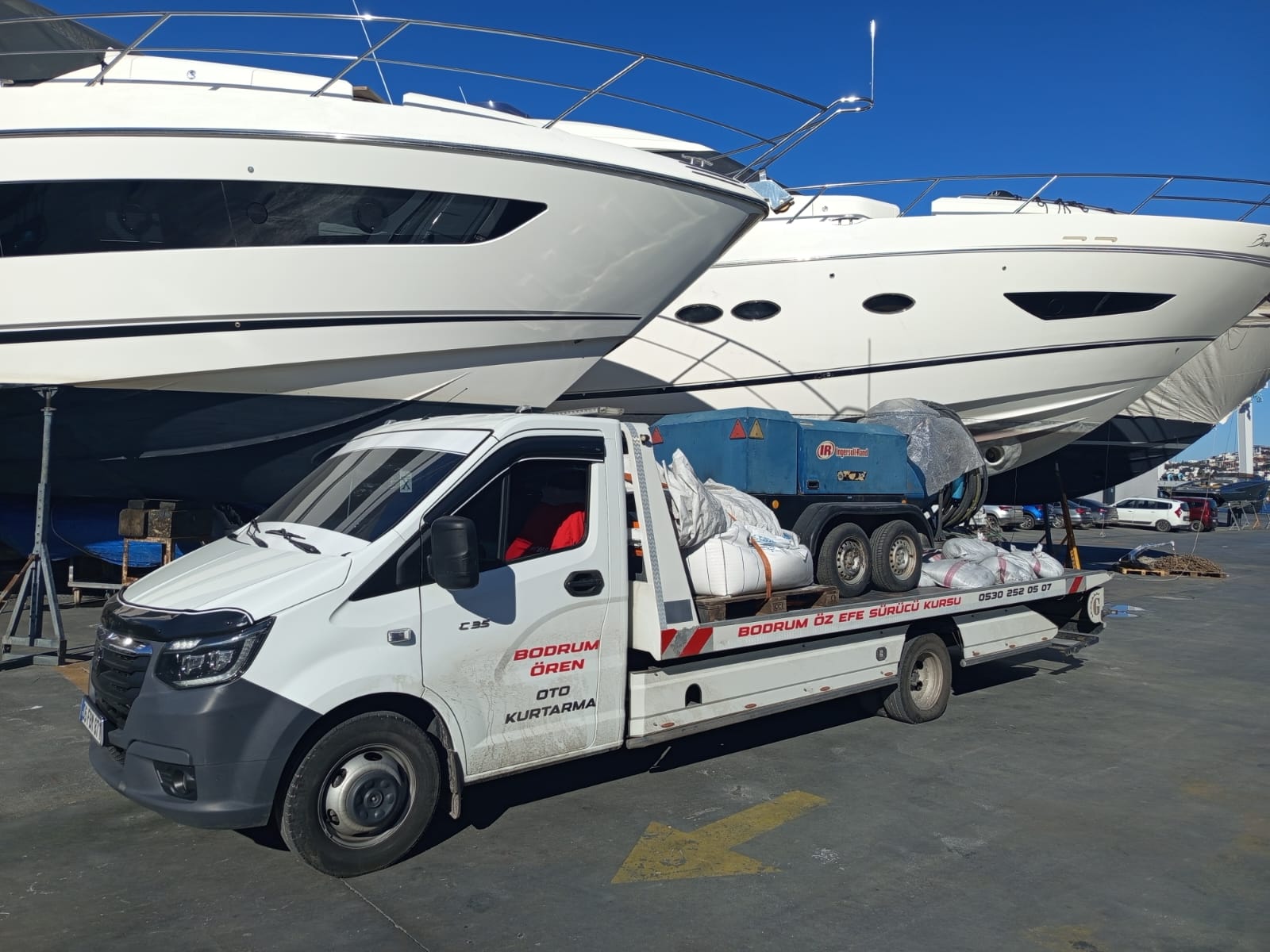Bodrum tekne taşıma hizmeti
