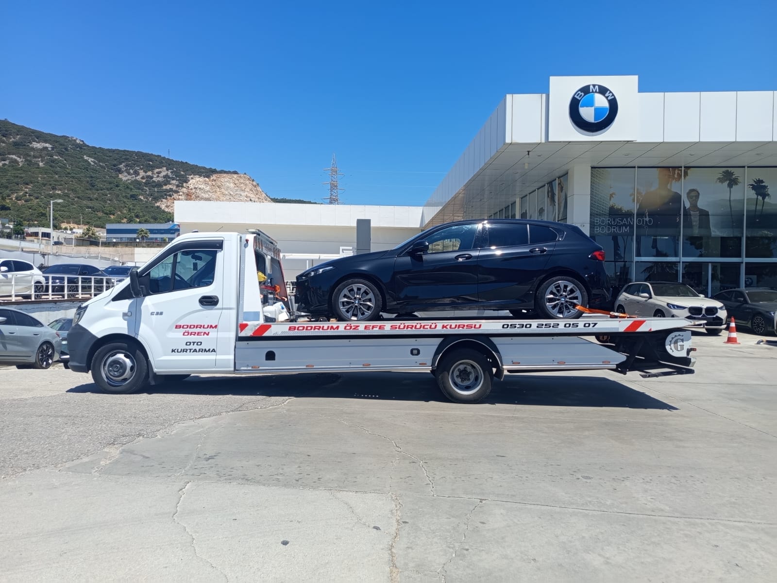 Bodrum araç transferi çalışması